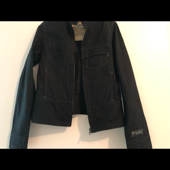 Jean jacket. Black. Brand: Nasa jeans. Size S. - Picture 2 of 2